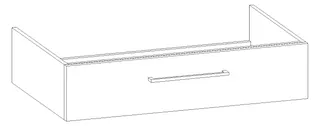 HB Wati-Unterschrank Platten Komfort WU090EAG1S 200x900x555mm – Bild 2