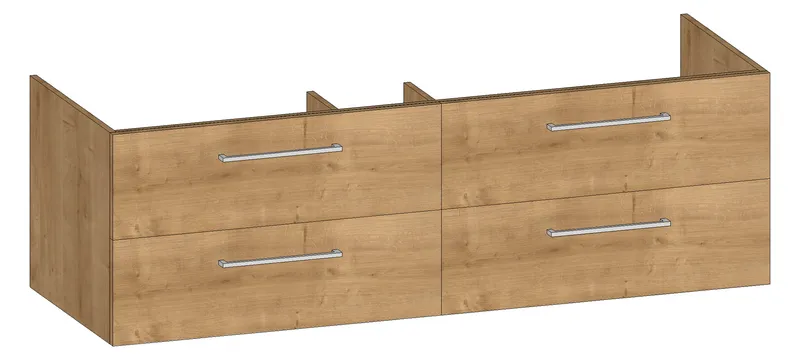 HB Wati-Unterschrank Platten Komfort WU160EAF1S 400x1600x555mm
