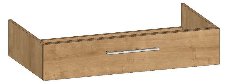 HB Wati-Unterschrank Platten Komfort WU100EBG1S 250x1000x555mm