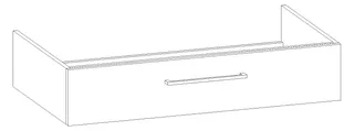 HB Wati-Unterschrank Platten Komfort WU100EBG1S 250x1000x555mm – Bild 2
