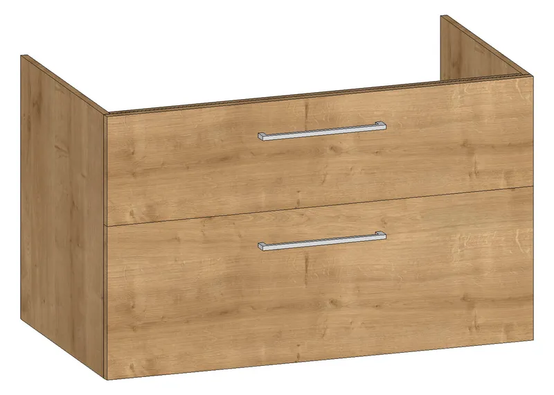 HB Wati-Unterschrank Komfort Future 2 WU100BAB1S 600x990x535mm