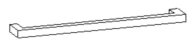 HB Griff ZBGRFKXA0X 10x10x10mm