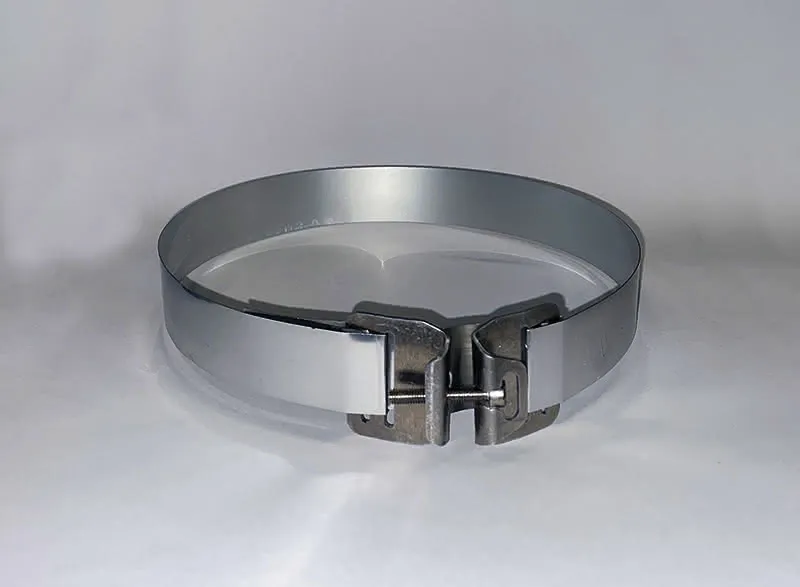 Silver System-Schraubspannv. PET AD 145 Verschluss aus PET-Streifen für AD 145mm
