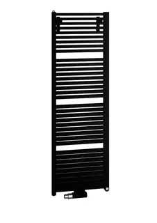 Kermi Duett BH 1796x74x634mm QN1567, schwarz soft (RAL 9005 MT) – Bild 3