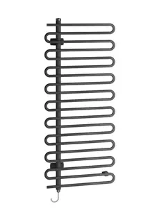 Kermi Icaro -E BH1841x58x400mm P=600W,glanzsilber, WRS weiß, rechts – Bild 2