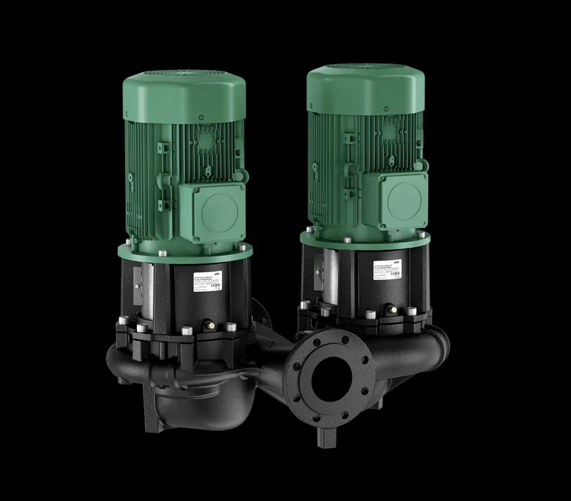 Wilo Trockenläufer-Standard-Doppelpumpe Atmos GIGA-D 65/95-3/2-S1,DN65,3kW