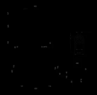 Wilo Trockenläufer-Standard-Doppelpumpe Atmos GIGA-D 65/95-3/2-S1,DN65,3kW – Bild 2