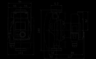 Wilo Nassläufer-Hocheffizienzpumpe Stratos PICO-Z 30/0,5-8,G2,1x230V,75W – Bild 4