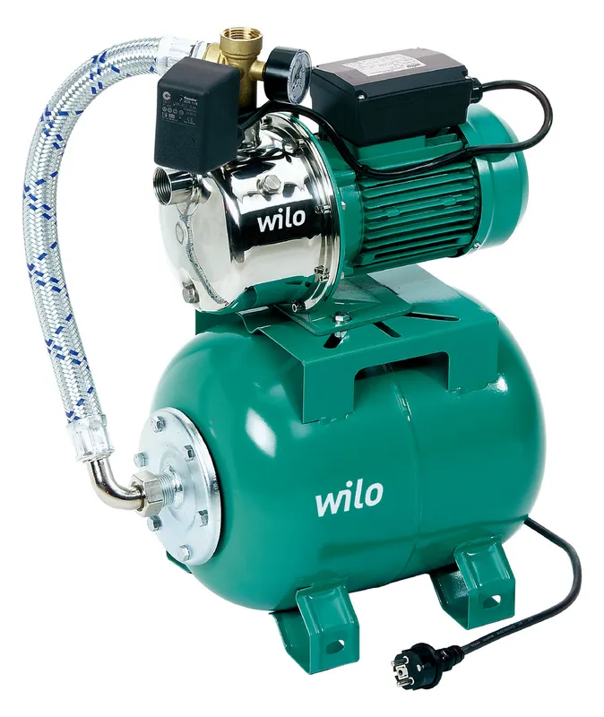 Mehrstufige Wilo Hochdruck-Kreiselpumpe Jet HWJ 50 L 202,G 1/Rp 1,0.65kW, IE2