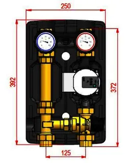 comfort-roll-Pumpeneinheit A24 ohne Pumpe – Bild 2