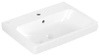 Villeroy & Boch Waschtisch Architectura 600x445mm re-eckig 1HL. m. ÜL. Unterseite geschl. we Alpin
