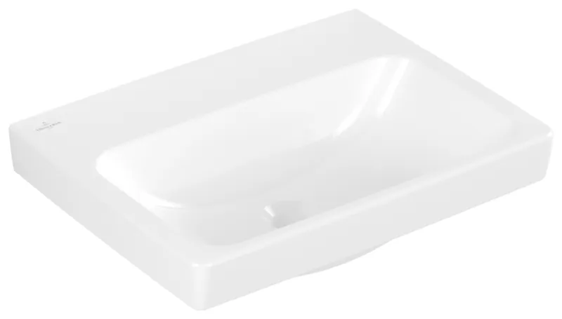 Villeroy & Boch Waschbecken Architectura 550x420mm Rechteck ohne Überlauf Weiß Alpin