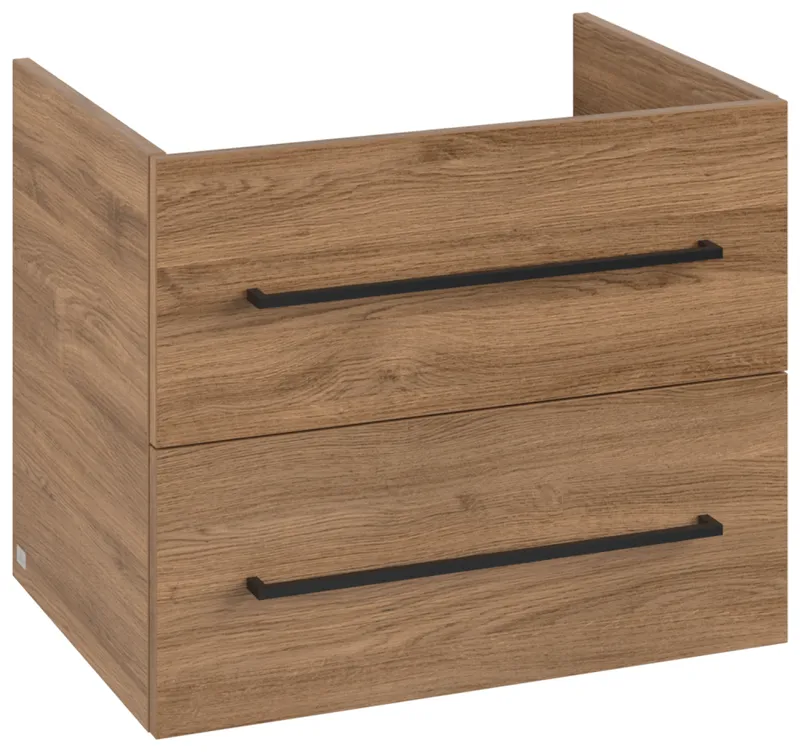 Villeroy & Boch WaschbeckenUS Avento 626x514x484mm 2 Ausz. Waschbecken m.tig Kansas Oak