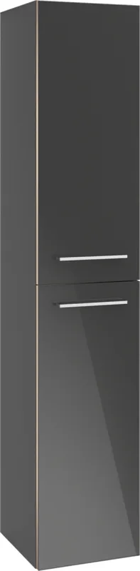 Villeroy & Boch Hochschrank Avento A89400 346x1760x 404mm 2 Türen A:li Graphite
