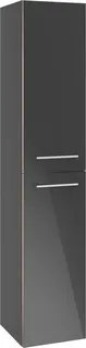 VB Hochschrank Avento A89400 346x1760x 404mm 2 Türen A:li Graphite