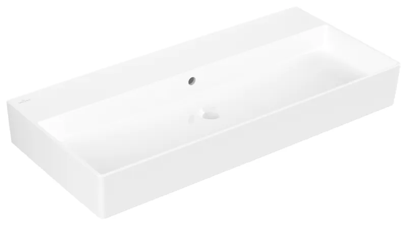 Villeroy & Boch Waschbecken Memento 2.0 1000x470mm Rechteck mit Überlauf Weiß Alpin