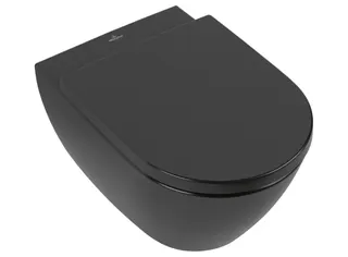 Villeroy & Boch T-WC Subway 2.0 370x560x365mm ov wandh. Abg. waagr. DF Pure Black c+ – Bild 2