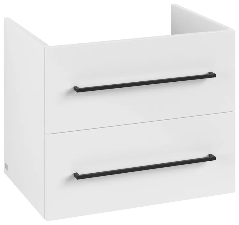 Villeroy & Boch WTUS Avento A89010 626x514x484mm 2 Ausz. Waschtisch m.tig Brilliant White
