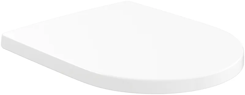 Villeroy & Boch WC-Sitz Subway 3.0 374x438x42mm Oval SoftClosing QuickRelease Pure Black