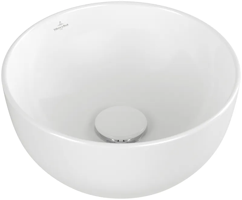 Villeroy & Boch Aufsatzwaschbecken Artis 325x325mm Rund ohne Überlauf Sage Green