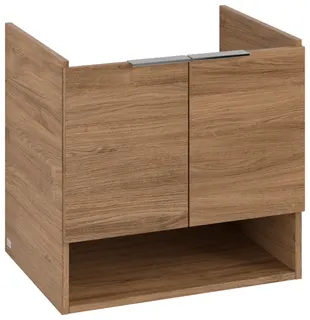 Villeroy & Boch WaschbeckenUS Architectura 550x520x 438mm 2trg. Waschbecken m.tig Kansas Oak