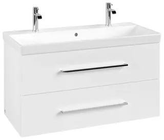 Villeroy & Boch WTUS Avento A89200 976x514x484mm 2 Ausz. Waschtisch m.tig Brilliant White – Bild 2