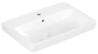 Villeroy & Boch Waschbecken Architectura 650x445mm Rechteck 1HL. mit Überlauf Weiß Alpin