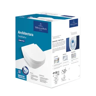 Villeroy & Boch Combi-Pack Architectura 370x530x355mm ov wandh Abg waagr m TwistFl e3 weAlpin