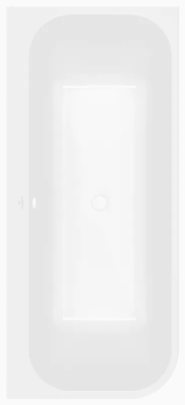 Villeroy & Boch VWBW Architectura 1700x750x575mm VWBW rechte Ausführung Weiß Alpin