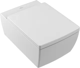 Villeroy & Boch T-WC Memento 2.0 375x560x345mm re-eckig wandh Abg waagr DF Pure Blackc+ – Bild 2