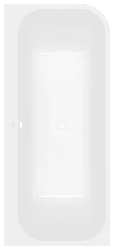Villeroy & Boch VWBW Architectura 1800x800x575mm VWBW linke Ausführung Weiß Alpin