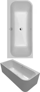 Villeroy & Boch VWBW Architectura 1800x800x575mm VWBW linke Ausführung Weiß Alpin – Bild 2