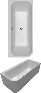 Villeroy & Boch VWBW Architectura 1800x800x575mm VWBW rechte Ausführung Weiß Alpin – Bild 2