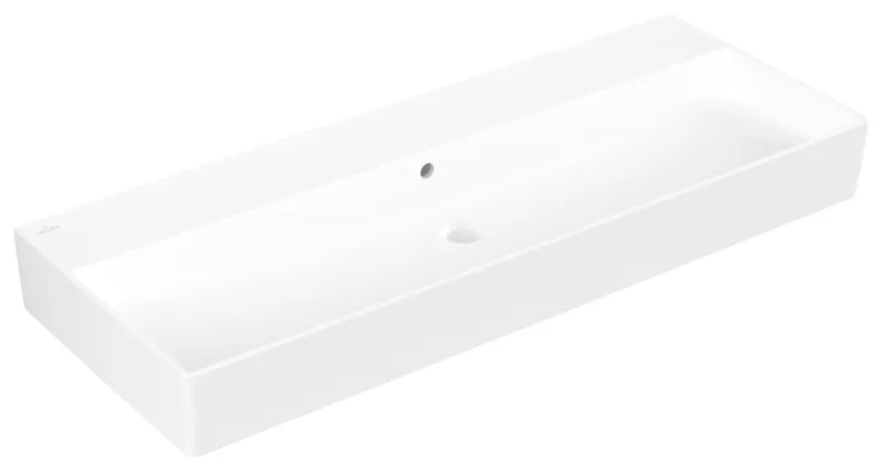 Villeroy & Boch Waschtisch Memento 2.0 1200x470mm re-eckig m. ÜL. Unterseite geschl. Stone White cplus