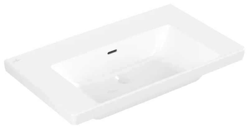 Villeroy & Boch Schrankwaschtisch Subway 3.0 800x470 mm Rechteck mit Überlauf Weiß Alpin