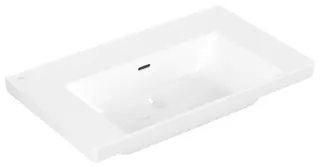 Villeroy & Boch Schrankwaschtisch Subway 3.0 800x470 mm Rechteck mit Überlauf Weiß Alpin