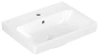 Villeroy & Boch Waschbecken Architectura 550x420mm Rechteck 1HL. mit Überlauf Weiß Alpin