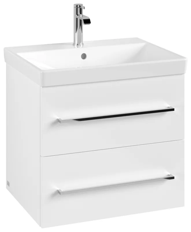Villeroy & Boch WTUS Avento A88900 576x514x484mm 2 Ausz. Waschtisch m.tig Brilliant White