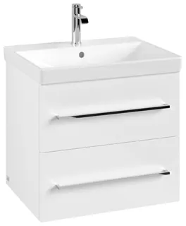 Villeroy & Boch WTUS Avento A88900 576x514x484mm 2 Ausz. Waschtisch m.tig Brilliant White