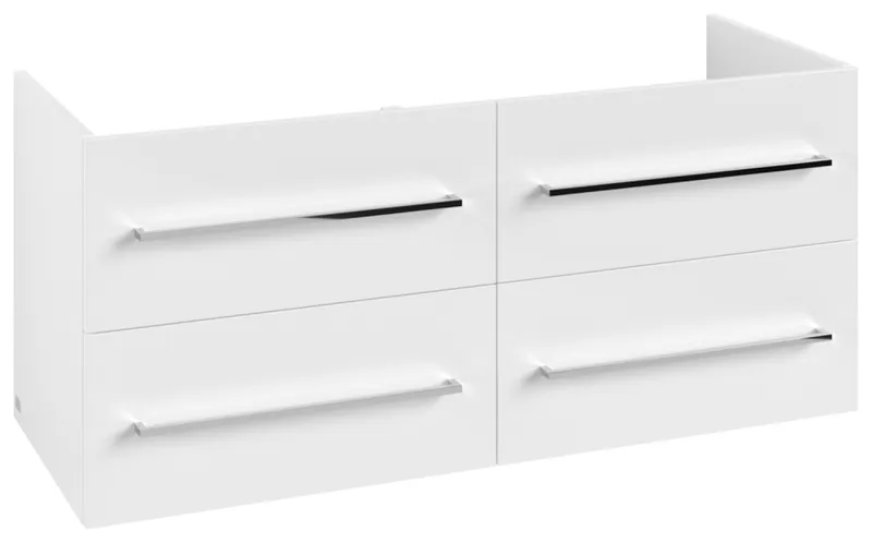 Villeroy & Boch WTUS Avento A89300 1180x514x484mm 4 Ausz. Waschtisch m.tig Brilliant White