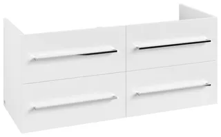 Villeroy & Boch WTUS Avento A89300 1180x514x484mm 4 Ausz. Waschtisch m.tig Brilliant White