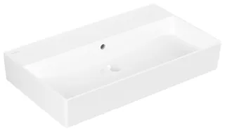 Villeroy & Boch Waschbecken Memento 2.0 800x470mm Rechteck mit Überlauf Weiß Alpin
