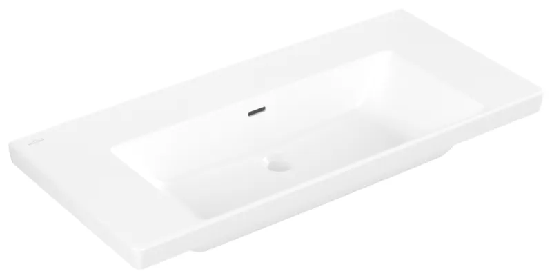 Villeroy & Boch Schrankwaschtisch Subway 3.0 1000x 470mm re-eckig m. ÜL. Stone White cplus