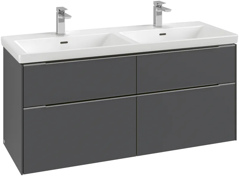 Villeroy & Boch WTUS Subway 3.0 C56800 1272x576x478mm 4 Ausz. Waschtisch m.tig Soft Green