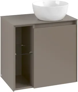 Villeroy & Boch WaschbeckenUS Collaro 600x548x380mm 1trg. A:re Waschbecken rechts Marine Blue