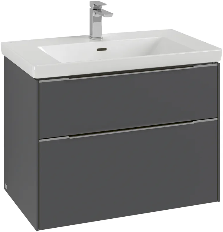Villeroy & Boch WTUS Subway 3.0 C57400 772x576x478mm 2 Ausz. Waschtisch m.tig Soft Green