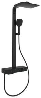 Villeroy & Boch Duschsystem Infinity Showers 413x1055x561mm wandm Matt Black – Bild 2