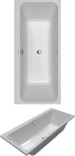 Villeroy & Boch Badewanne Architectura 1800x800x415mm Rechteck Weiß Alpin