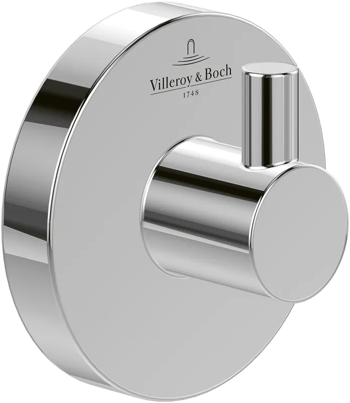 Villeroy & Boch Handtuchhaken Elements - Tender 54x32x54mm Brushed Nickel Matt