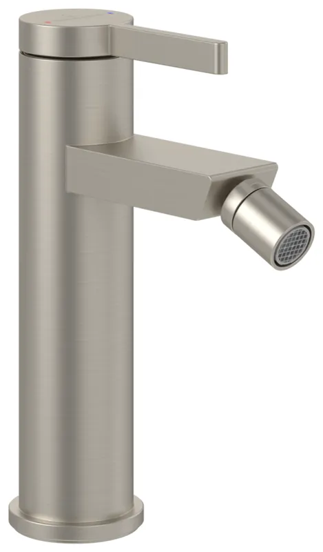 Villeroy & Boch Einhebel-Bidetarmatur Dawn 38x166x122mm Brushed Nickel Matt